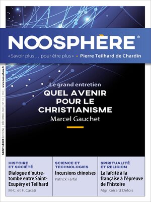 cover image of Revue Noosphère, Numéro 12